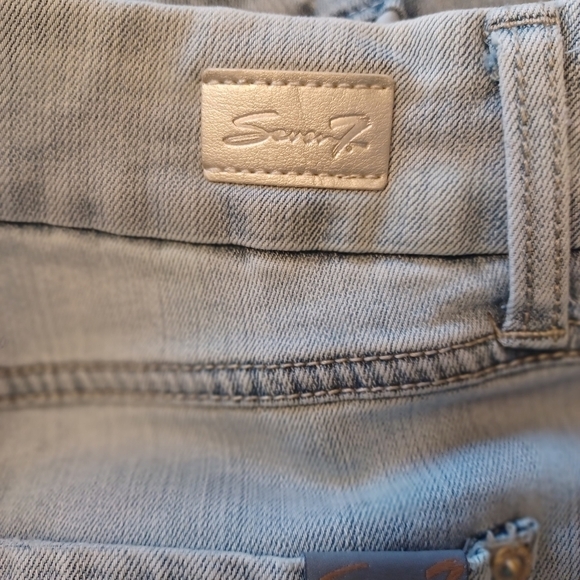 Seven7 Women's High Rise Jeans - Light Blue - Picture 7 of 7